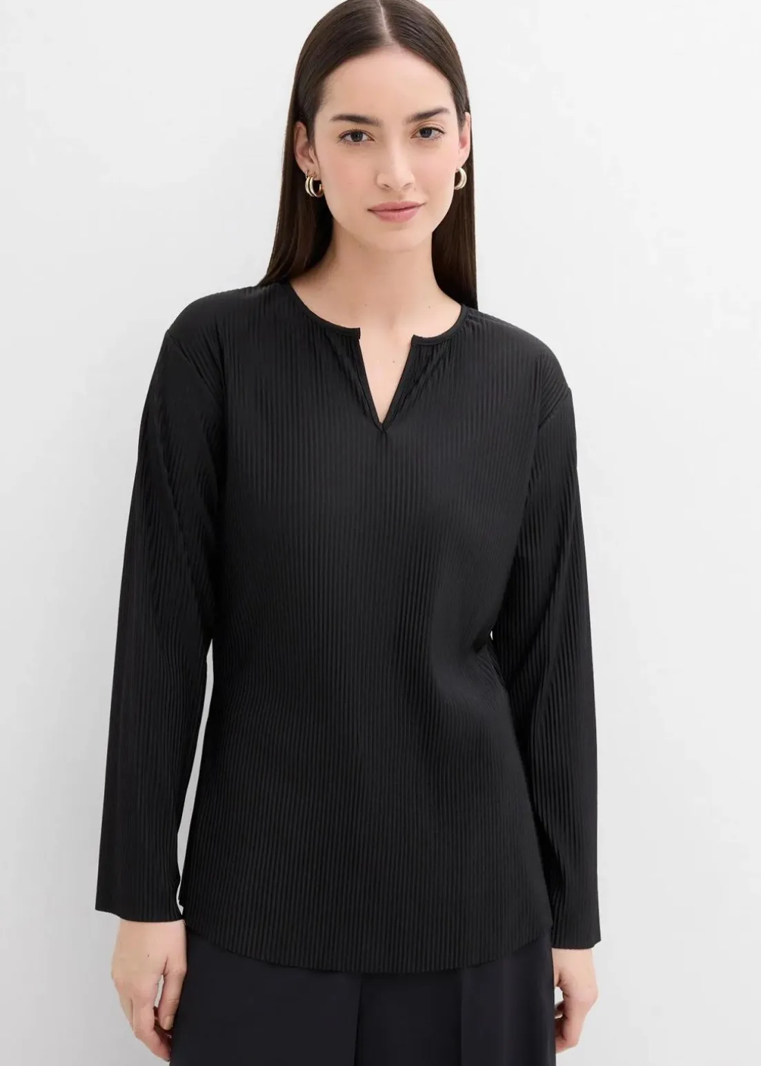 Plissiertes Shirt