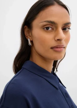 Polokleid aus reiner Baumwolle