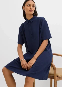 Polokleid aus reiner Baumwolle