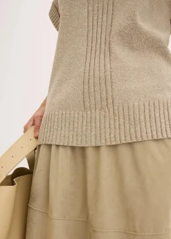 Polo-Pullover mit Baumwolle