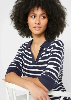 Poloshirt aus Baumwolle-Viskose Mix