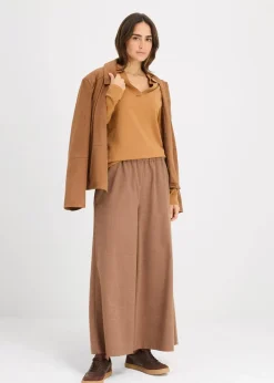 Poloshirt aus feiner Viskose