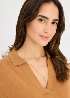 Poloshirt aus feiner Viskose