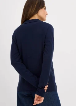 Poloshirt aus feiner Viskose