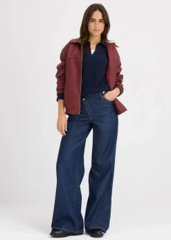 Poloshirt aus feiner Viskose