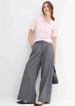 Poloshirt aus Viskose-Mix