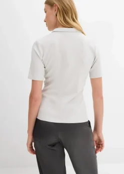 Poloshirt aus Viskose-Mix