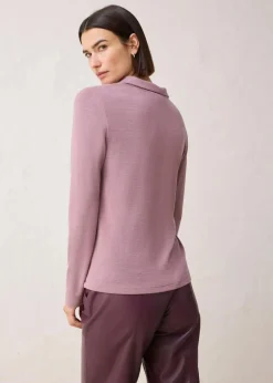 Poloshirt mit Woll-Anteil