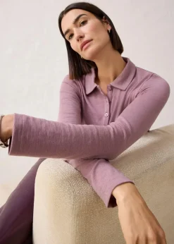 Poloshirt mit Woll-Anteil