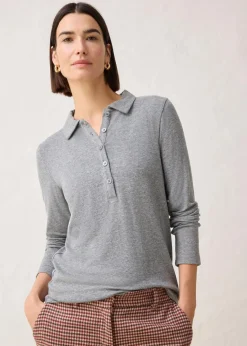 Poloshirt mit Woll-Anteil