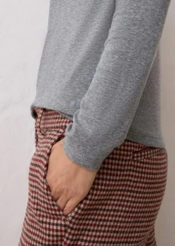 Poloshirt mit Woll-Anteil