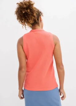 Polo-Top aus reiner Bio-Baumwolle