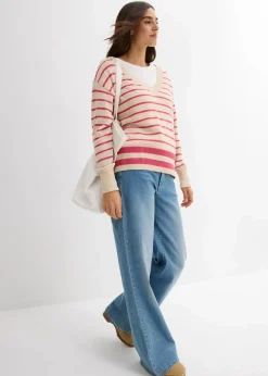 Pullover aus Baumwollmix