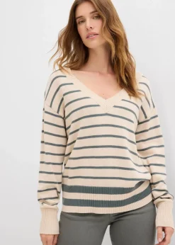 Pullover aus Baumwollmix