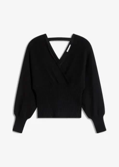 Pullover aus fließendem Viskose-Mix