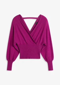 Pullover aus fließendem Viskose-Mix