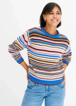 Pullover gestreift