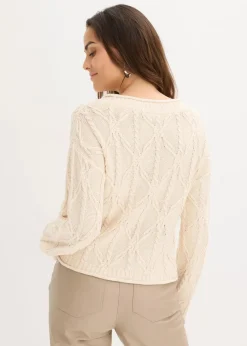 Pullover mit Baumwollanteil