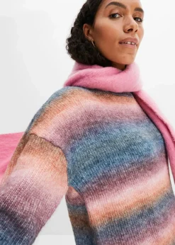 Pullover mit Farbverlauf und Wollanteil
