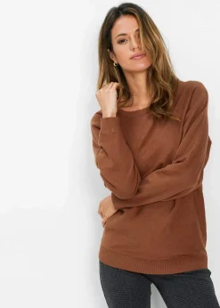 Pullover mit Fledermausärmeln