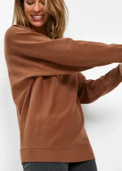 Pullover mit Fledermausärmeln