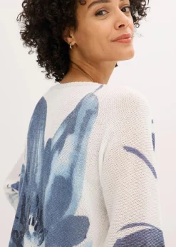 Pullover mit floralem Druck