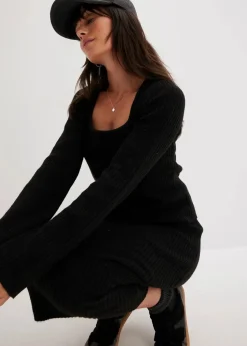 Pullover mit Karree-Ausschnitt