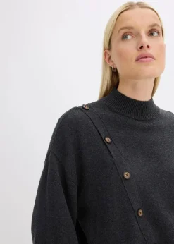 Pullover mit Knopfleiste