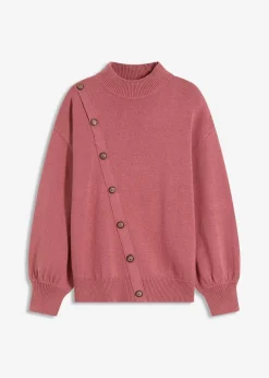 Pullover mit Knopfleiste