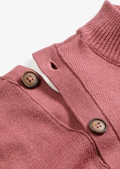 Pullover mit Knopfleiste