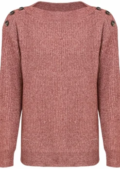 Pullover mit Knöpfen