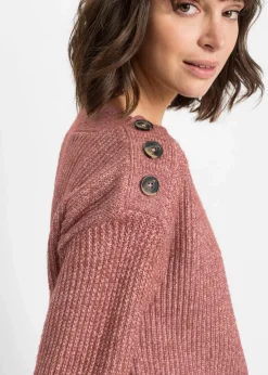 Pullover mit Knöpfen