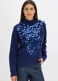 Pullover mit Pailetten
