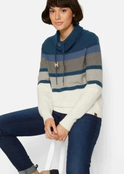 Pullover mit Schlauchkragen
