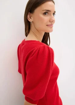 Pullover mit Schleifen-Applikation