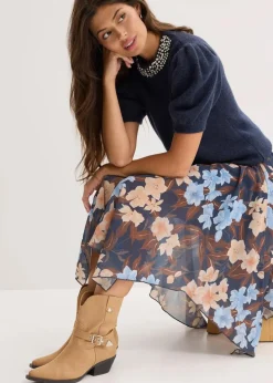 Pullover mit Strass-Applikation