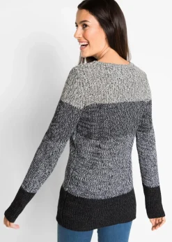 Pullover mit Streifenmuster