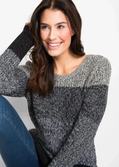 Pullover mit Streifenmuster