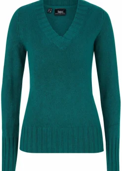 Pullover mit V-Ausschnitt