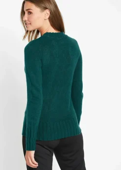 Pullover mit V-Ausschnitt