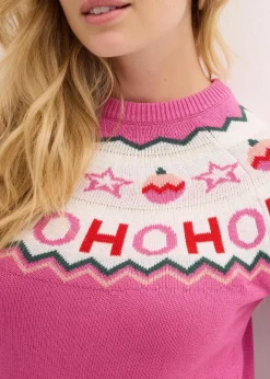 Pullover mit Weihnachtsmotiv