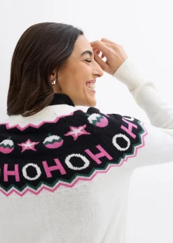 Pullover mit Weihnachtsmotiv