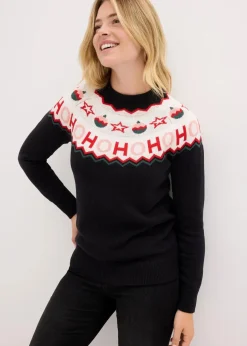 Pullover mit Weihnachtsmotiv