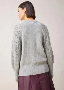 Pullover mit Woll-Anteil