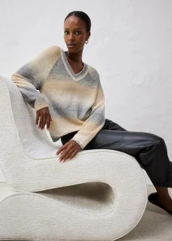 Pullover mit Wolle und Lurex