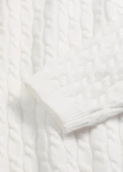 Pullover mit Zopfmuster