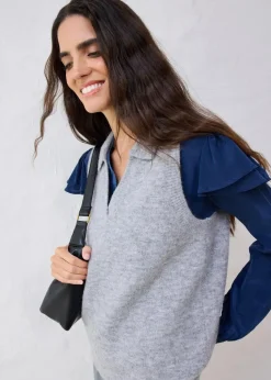 Pullunder mit Alpakawolle