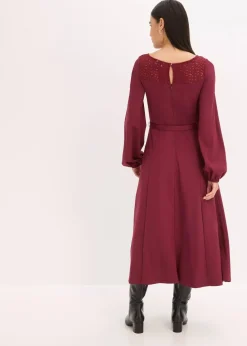 Punto Kleid mit Spitze