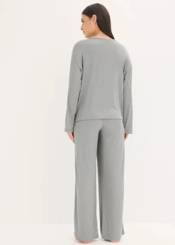 Pyjama aus weichem Pointelle-Jersey