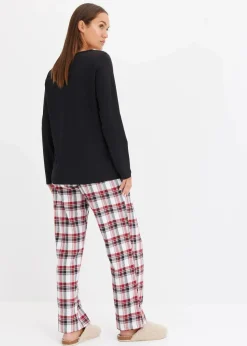 Pyjama mit Flanellhose